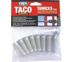 CEYS TAMICES TACO QUÍMICO 9X50MM 8U